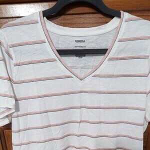 Sonoma t-shirt, striped, size L